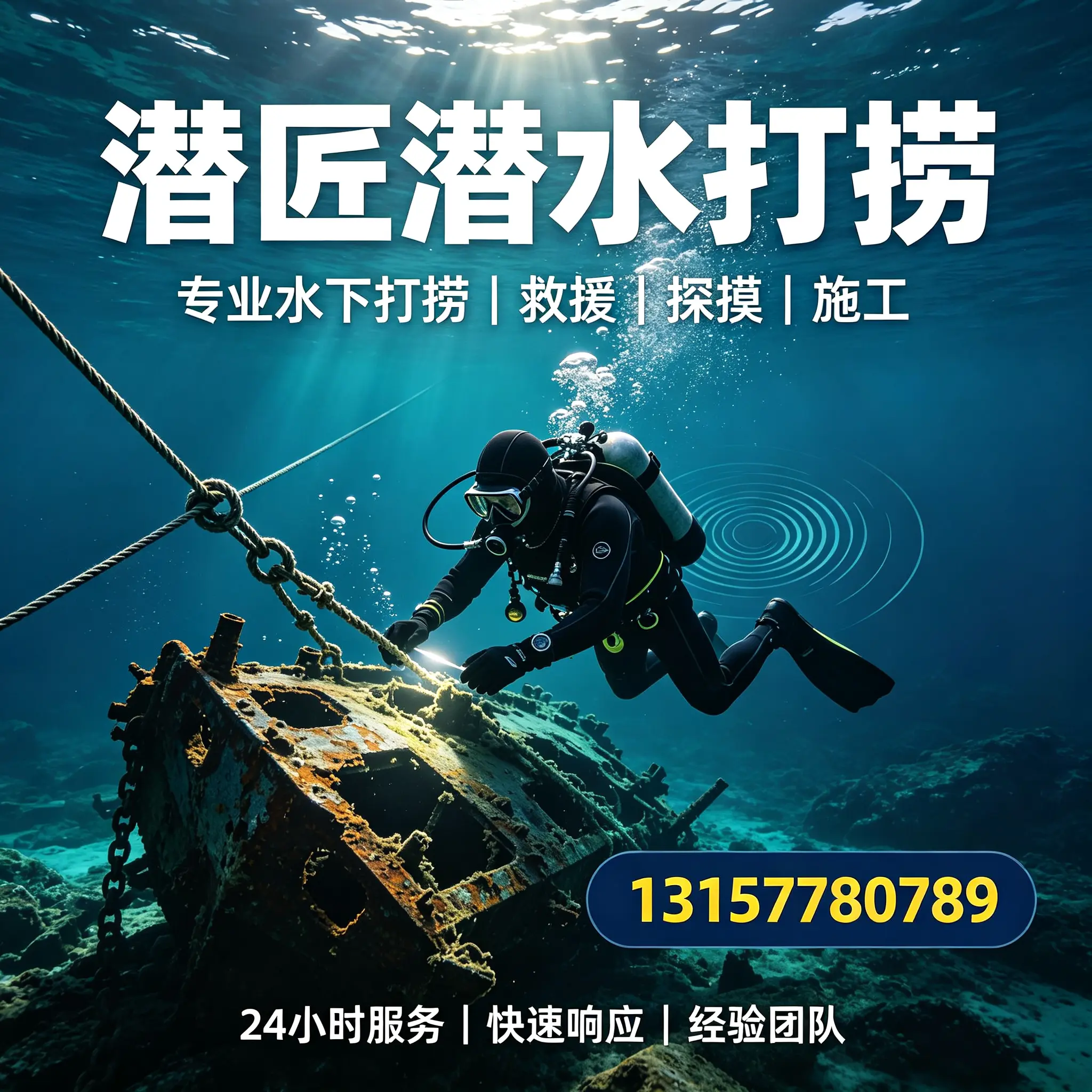 荆门水下打捞作业服务产品